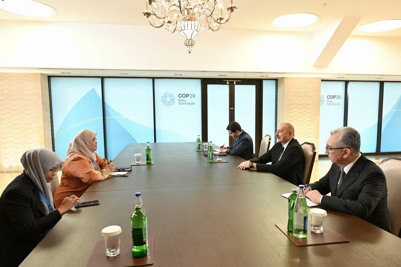 Prezident İlham Əliyev Kuala Lumpur şəhərinin meri ilə görüşüb - YENİLƏNİB