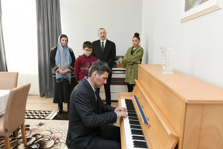 Prezident İlham Əliyev və birinci xanım Mehriban Əliyeva Şamaxıda səfərdə olublar - YENİLƏNİB