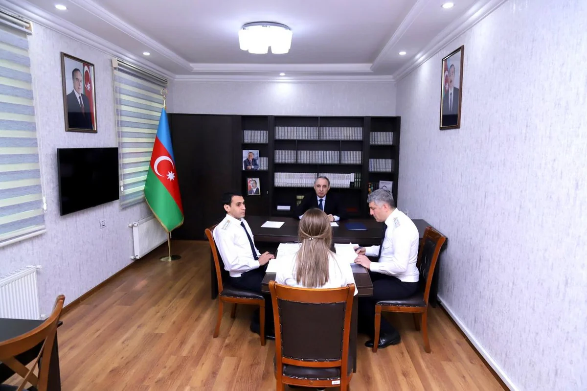 Baş prokuror Qubada vətəndaşları qəbul edib