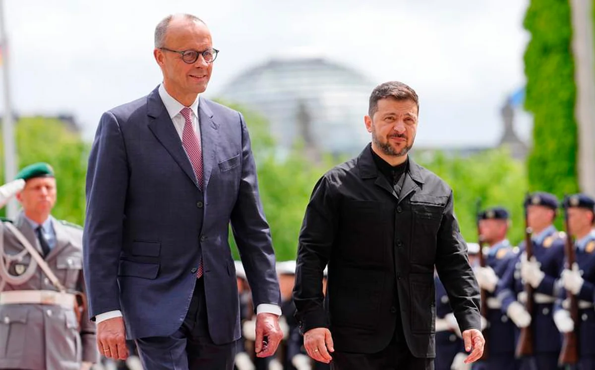 Ştaynmayer Berlində Zelenski ilə görüşür