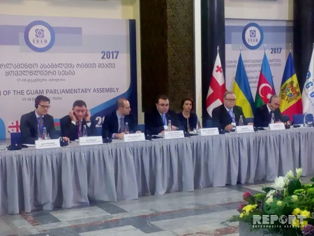 Tbilisidə GUAM PA-nın 10-cu sessiyası başlayıb