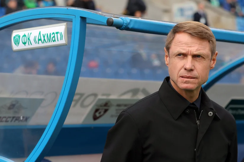Главный тренер российского клуба Ахмат подал в отставку