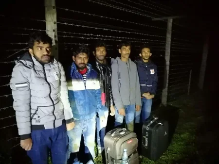 DSX: Azərbaycan sərhədini pozmağa cəhd edən 5 nəfər Şri-Lanka vətəndaşı həbs olunub