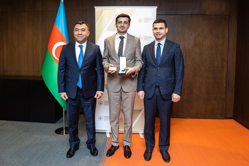 NEQSOL Holding CEO, Yusif Jabbarov, receives prestigious Taraggi Medal