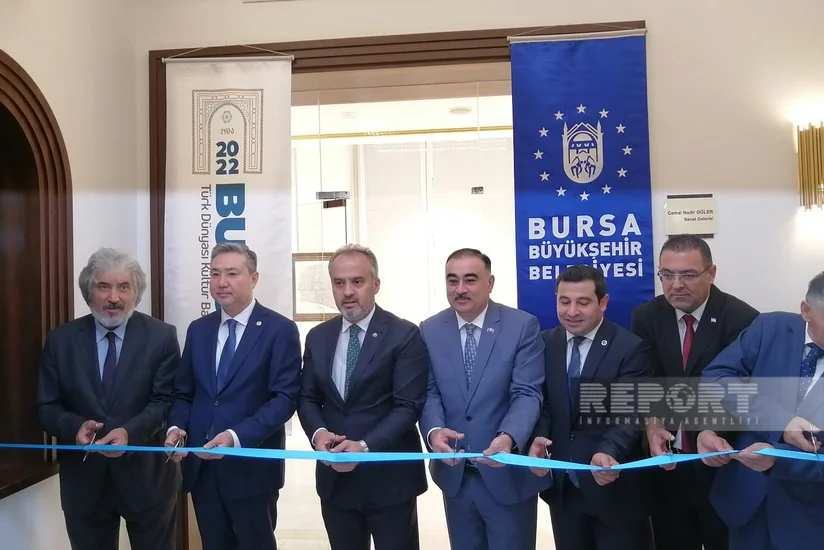 Bursada İltəriş Qutluq Xaqan Memorial Kompleksi və Kitabəsinin təqdimatı keçirilib