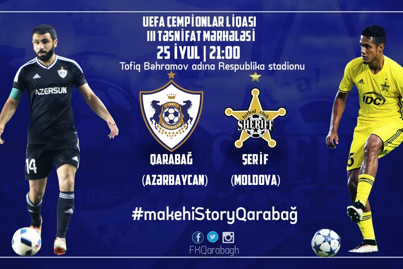 Date of Qarabag vs Sherif match revealed