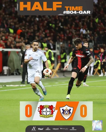 Avropa Liqası: Qarabağ son dəqiqədə buraxdığı qolla mübarizəni dayandırıb - YENİLƏNİB - 9