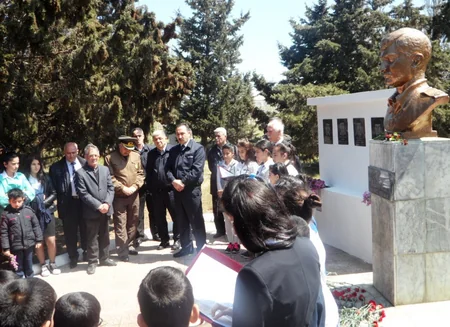 Çilov adasında Milli Qəhrəman anılıb