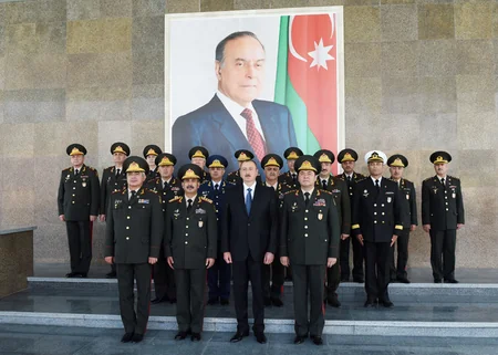 ​Azərbaycan Prezidenti Hərbi Dəniz Qüvvələri bazasının açılışında iştirak edib