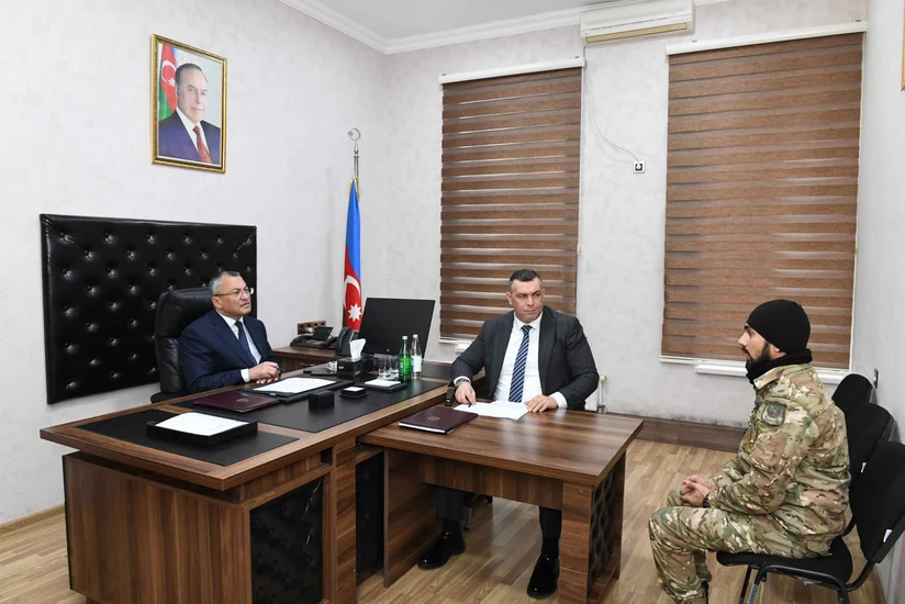 Qaçqınların və Məcburi Köçkünlərin İşləri üzrə Dövlət Komitəsinin sədri vətəndaşları qəbul edib