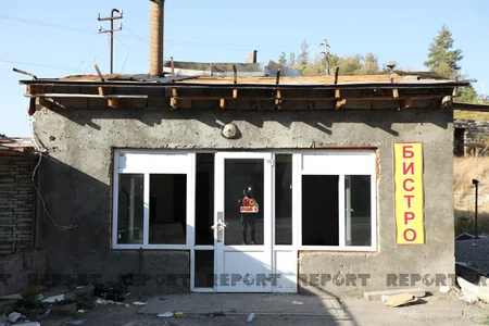 Город Лачын, подвергшийся армянскому вандализму