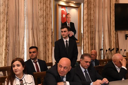 Dövlət Komitəsində Heydər Əliyevin 100 illiyinə həsr olunan tədbir keçirilib