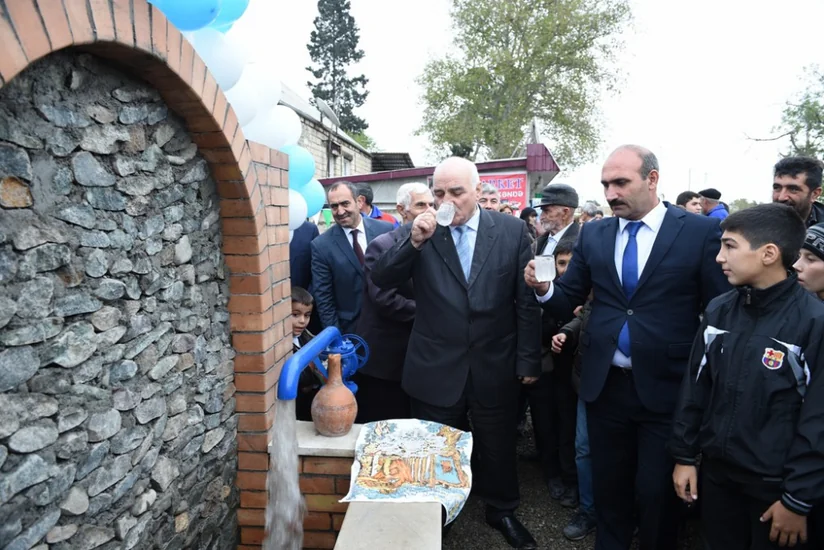 ​Azərbaycanda daha iki kəndə içməli su verilib