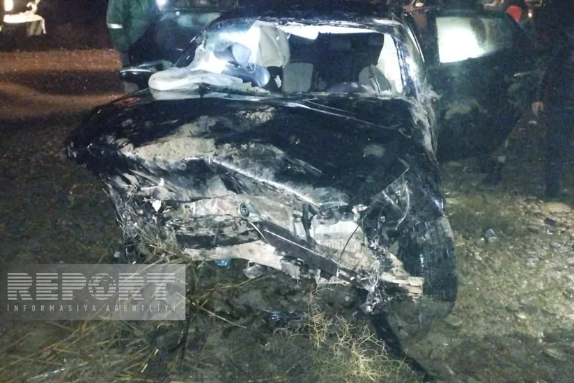 Kürdəmirdə ağır yol qəzası baş verib, ölənlər və yaralılar var
