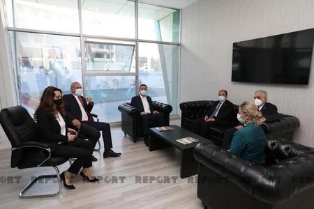 Türkiyənin milli təhsil naziri Bakı Atatürk liseyində olub