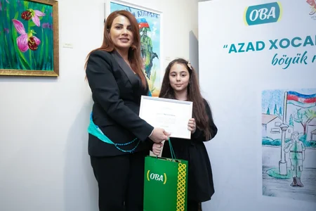 “OBA” “Azad Xocalı: kiçik əllərdən böyük rəsmlər” adlı sərgi keçirib – FOTO/VİDEO