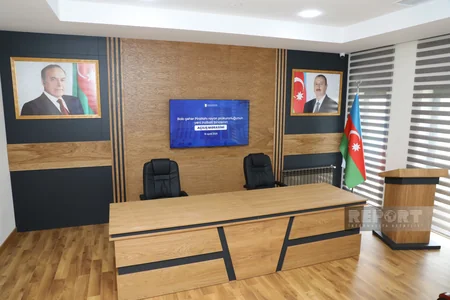 Pirallahı rayon prokurorluğunun yeni inzibati binasının açılışı olub