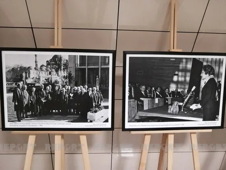 Photo exhibition of Turkey's first female lawyer of Azerbaijani origin opens