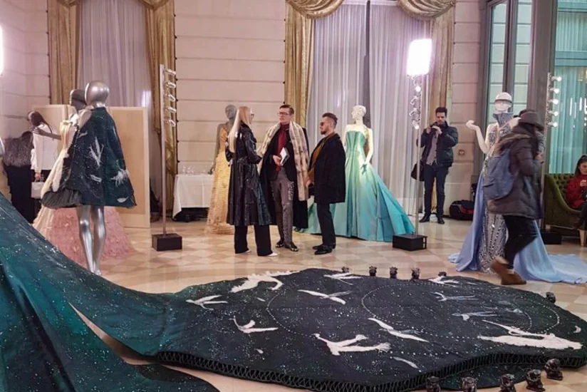 Parisdə azərbaycanlı modelyerin moda kolleksiyası nümayiş olunub - FOTO
