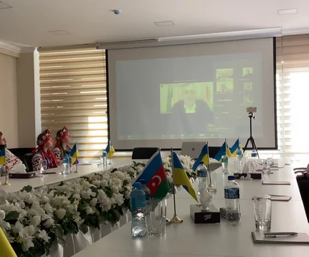 Bakı Beynəlxalq Multikulturalizm Mərkəzində Zəfər Gününə həsr olunan videokonfrans keçirilib