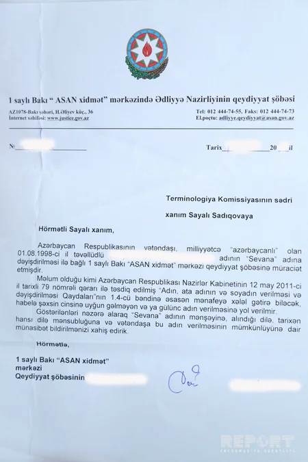 Bəzi valideynlər övladlarına “Küftəxanım”, “Edvart Kan”, “Haspina”, “Ariana”, “Nuraairis”, “Duam” adlarını vermək istəyib - SİYAHI