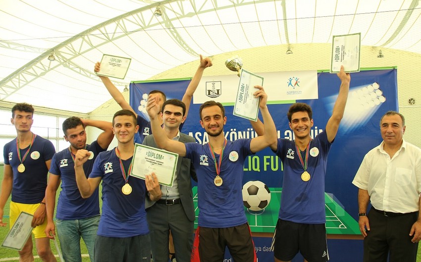 “Yoldaşlıq Futbolu” turnirinə yekun vurulub