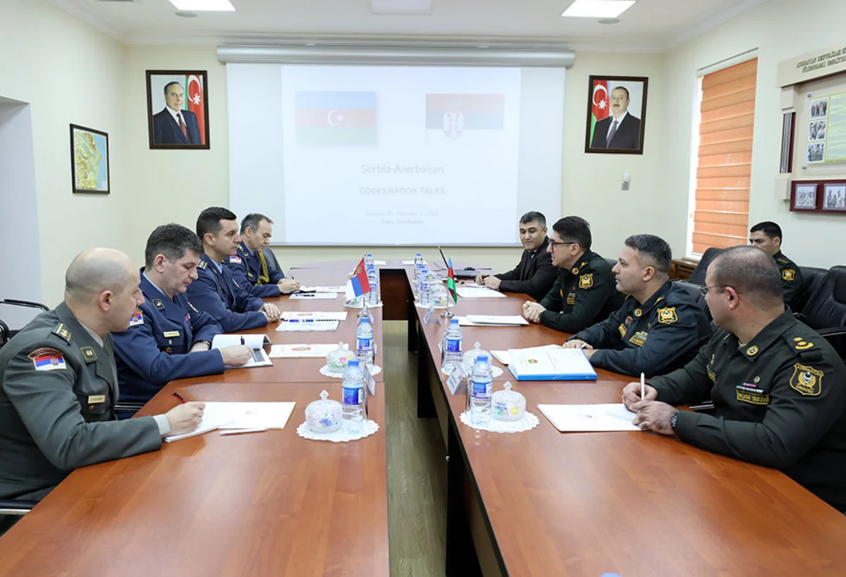 Азербайджан и Сербия подписали План двустороннего военного сотрудничества