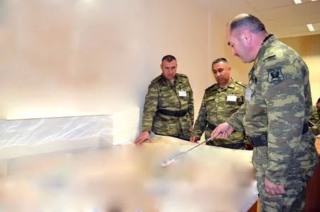 В Азербайджанской армии начались командно-штабные военные игры - ВИДЕО