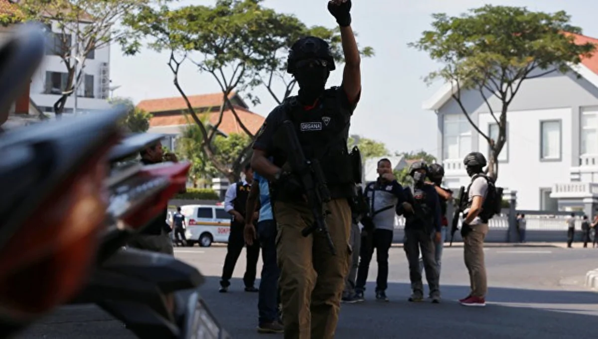 About 1,500 people detained during Indonesian riots