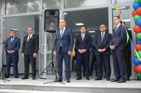 Şəkidə yeni məktəb binası istifadəyə verilib