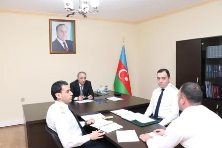 Baş prokuror Şabranda vətəndaşları qəbul edib