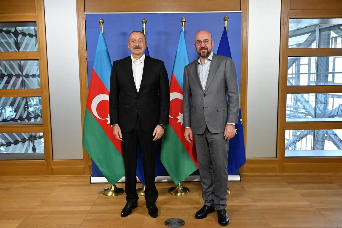 Belçikada Prezident İlham Əliyevlə Şarl Mişel arasında görüş olub - YENİLƏNİB-2