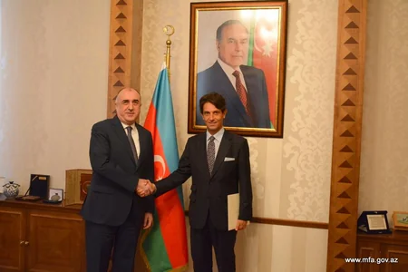 New Italian ambassador briefs Azerbaijani FM about ongoing TAP construction works