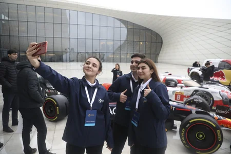 Bakıda idman avtomobillərinin sərgisi olub