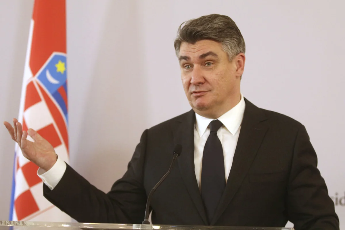 Xorvatiya Prezidenti: Rusiya-Ukrayna münaqişəsi yaranarsa, NATO-dakı hərbçilərimizi geri çağıracağıq