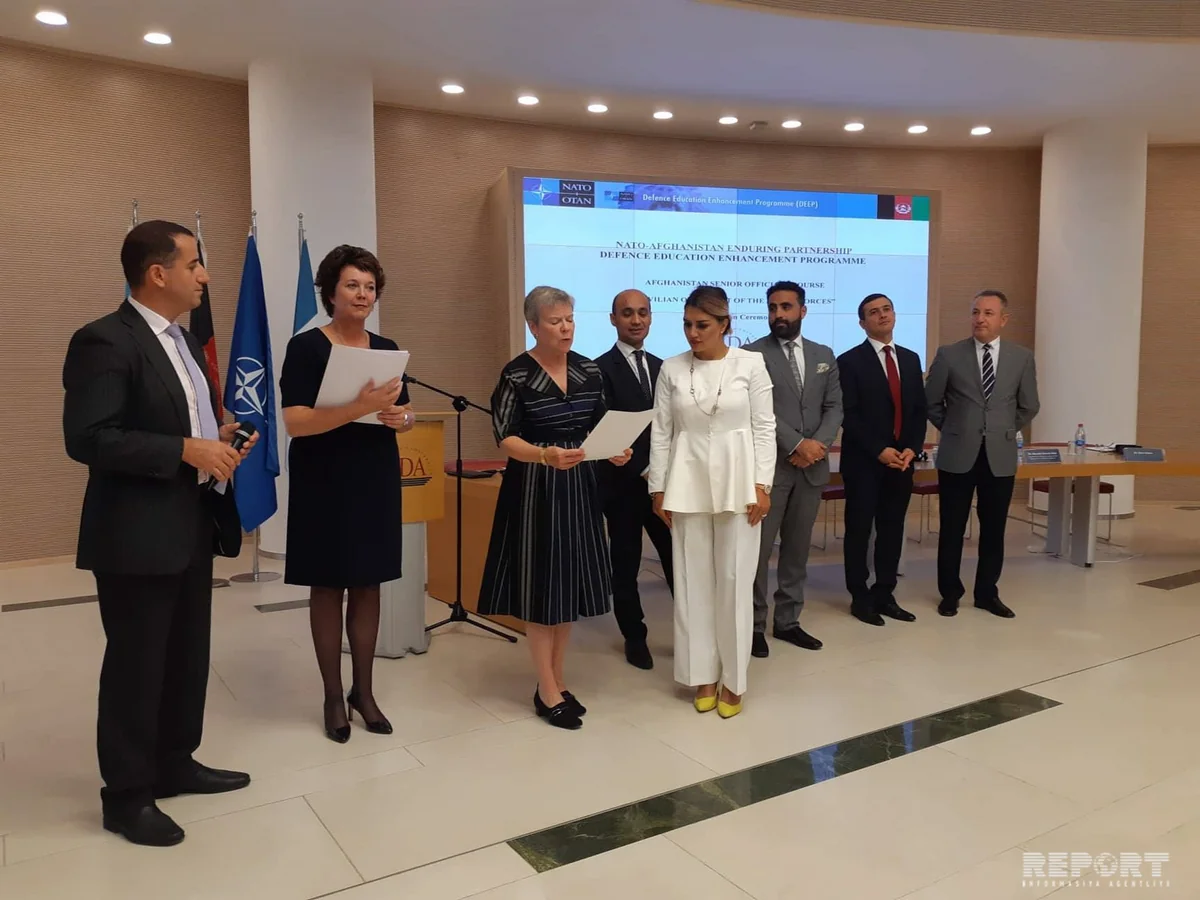 Baku hosts presentation of certificates to NATO program graduates on Afghanistan