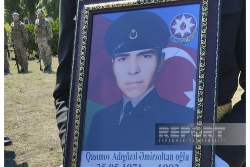 В Хачмазе простились с шехидом I Карабахской войны Адыгезалом Гасымовым