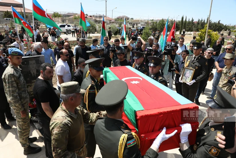 Birinci Qarabağ müharibəsinin şəhidi Arif İmaməliyev dəfn olunub - YENİLƏNİB