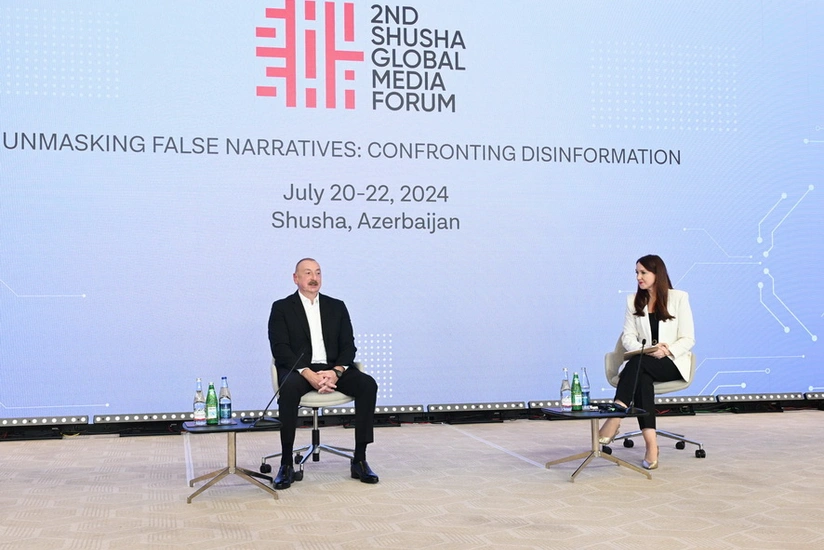 Şuşada II Qlobal Media Forumu keçirilir, Prezident İlham Əliyev Forumda çıxış edib - YENİLƏNİB - 2