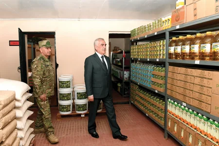 Naxçıvanın strateji yüksəkliklərində müdafiə istehkamları möhkəmləndirilib