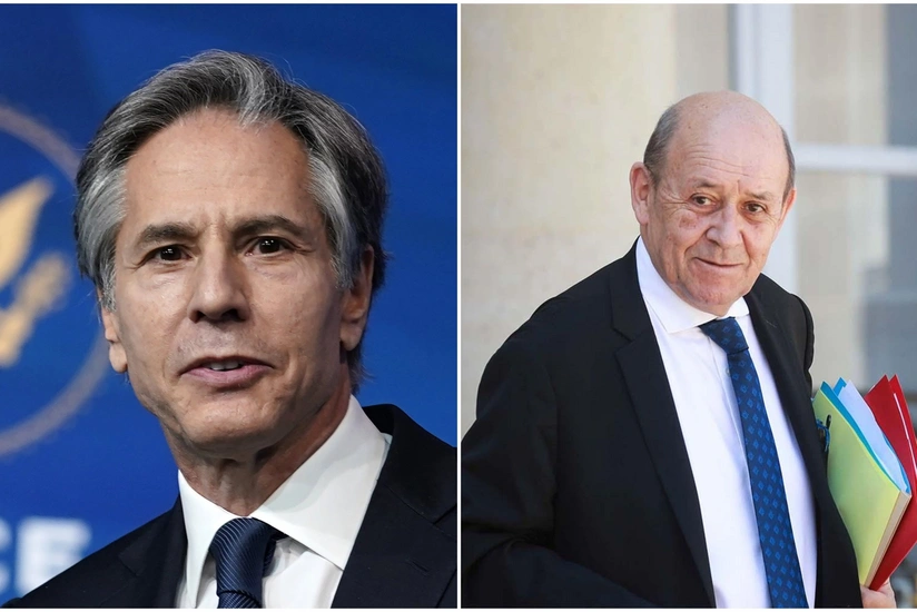 US Secretary of State, French FM hold phone talk