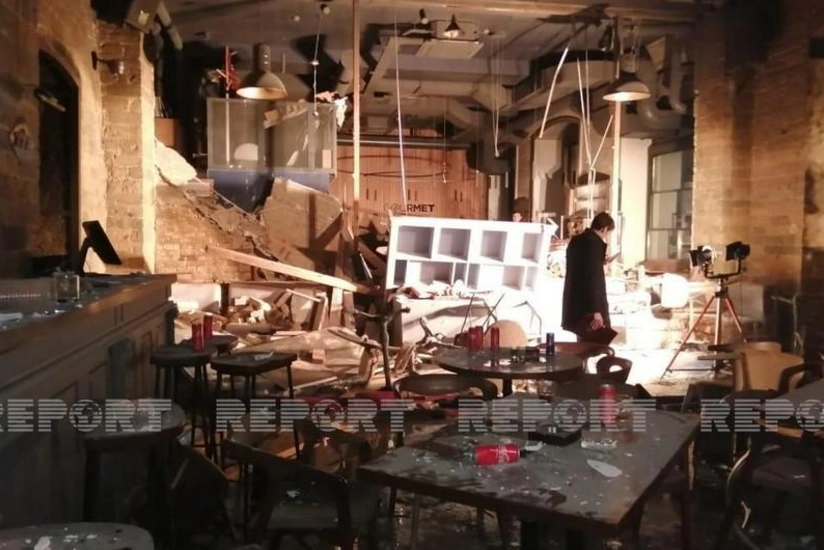 Bakıda gecə klubunda partlayışda yaralanan seneqallının vəziyyəti açıqlanıb