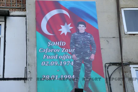Şəhidlərin xatirəsinə həsr olunan xatirə kompleksinin açılış mərasimi keçirilib