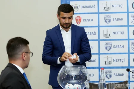 Futbol üzrə Azərbaycan Premyer Liqasında 2019/2020 mövsümünün püşkü atılıb - FOTO
