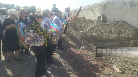Family members of those missing in First Karabakh War visit mass grave discovered in Azerbaijan’s Shusha
