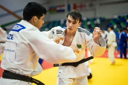 Quba Olimpiya İdman Kompleksində cüdoçuların beynəlxalq təlim-məşq toplanışı davam edir
