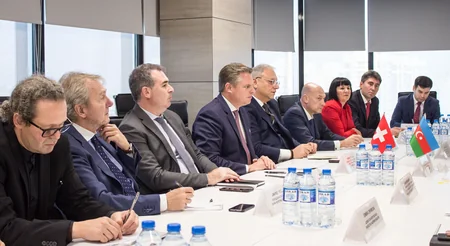 Energetika naziri isveçrəli iş adamlarını qəbul edib