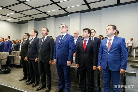 Bakıda Azərbaycan-Fransız Universitetinin yeni binasının açılışı olub