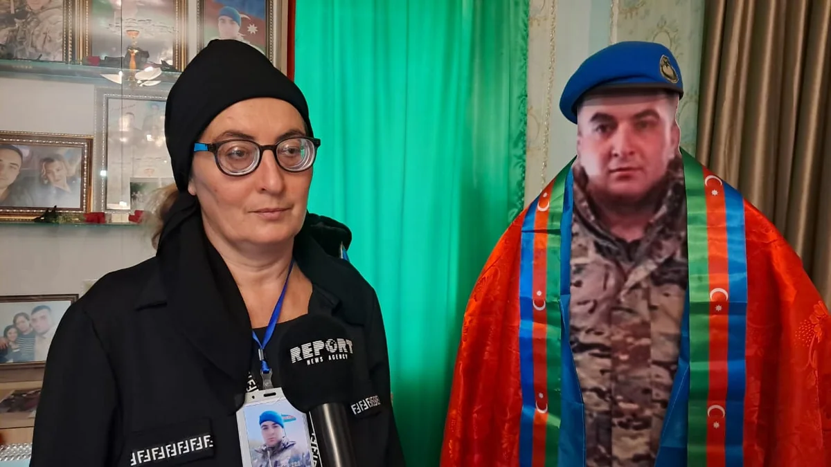 Şəhid anası: Oğlum öz toyunda iştirak üçün icazə almaqdan imtina edib döyüşə yollandı
