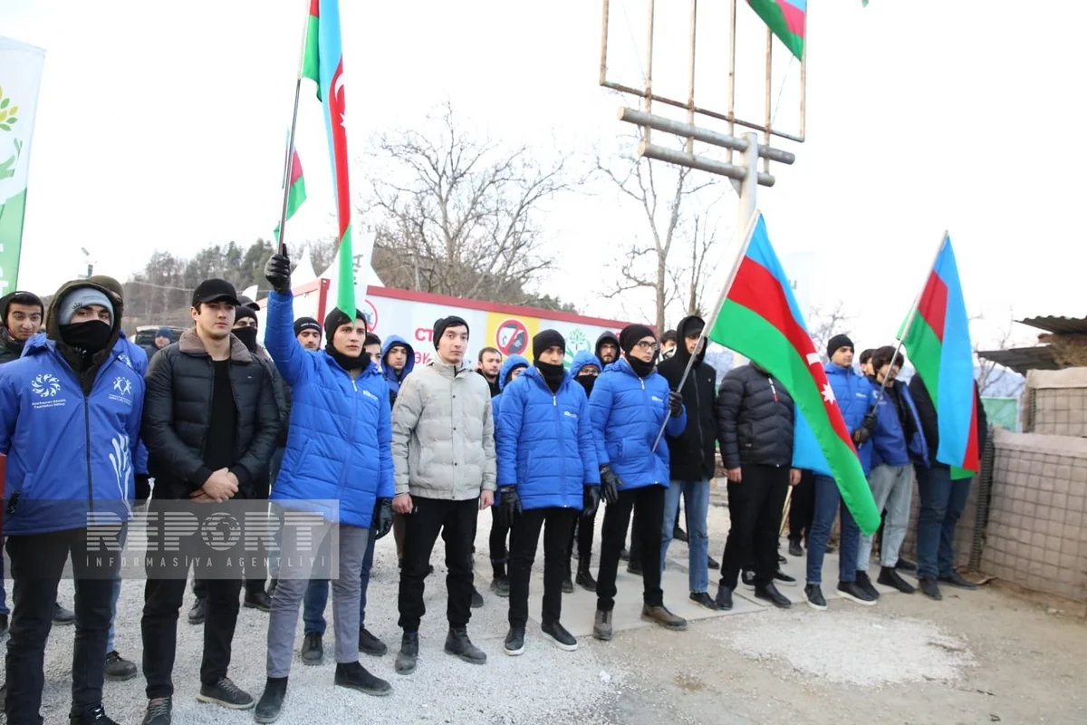 Protests on Khankandi-Lachin road enter their 14th day